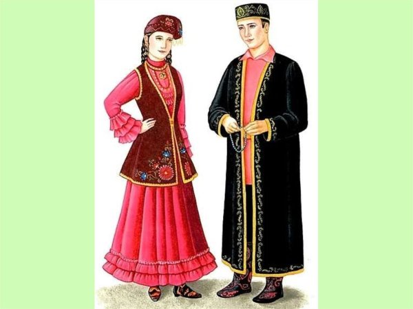 Национальные костюмы народов России