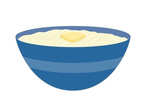 Каша мультяшная