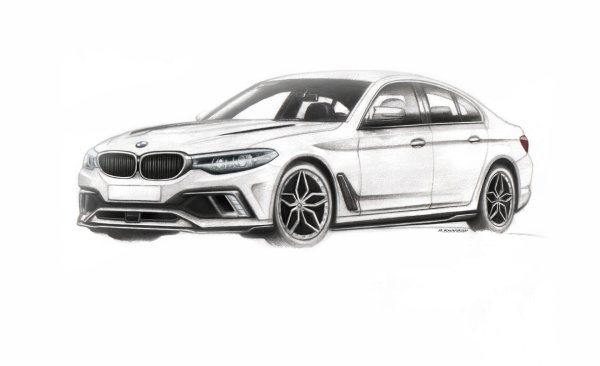 BMW m5 Pencil