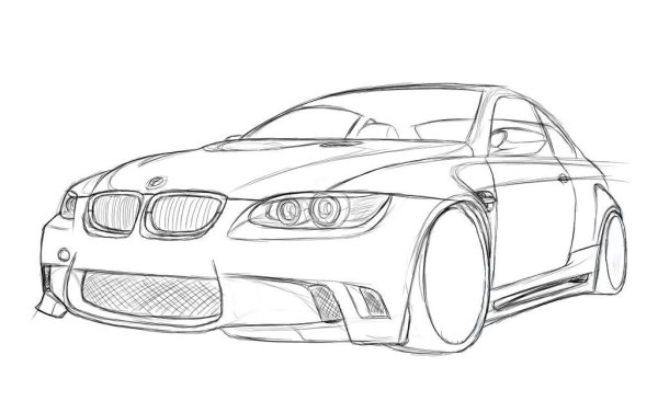 BMW m3 Sketch