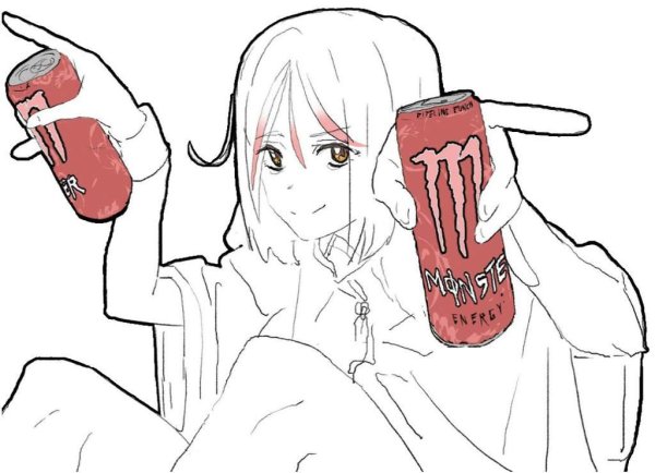 Тян пьёт Энергетик