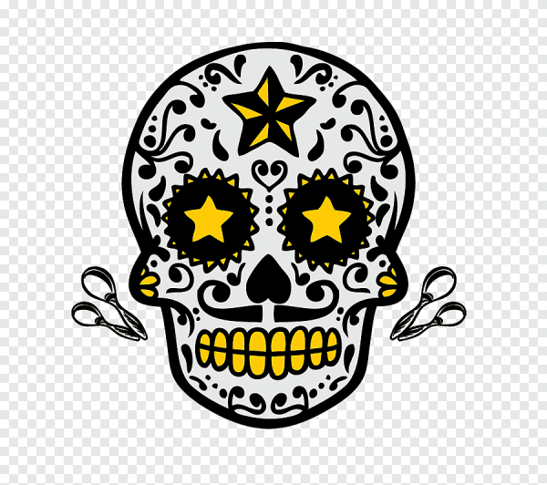 Череп векторный клипарт