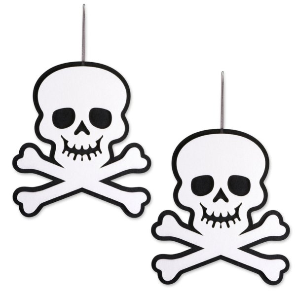 Украшение на Хэллоуин - череп