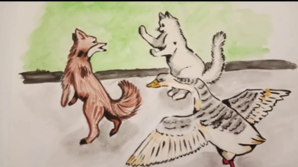 Иллюстрация к Чехову каштанка дети