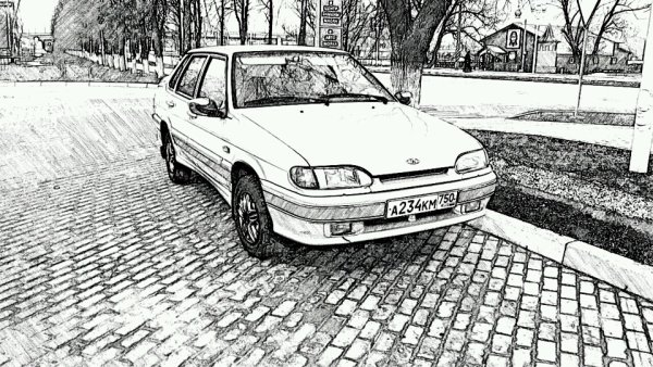 Лада 2114 распечатка