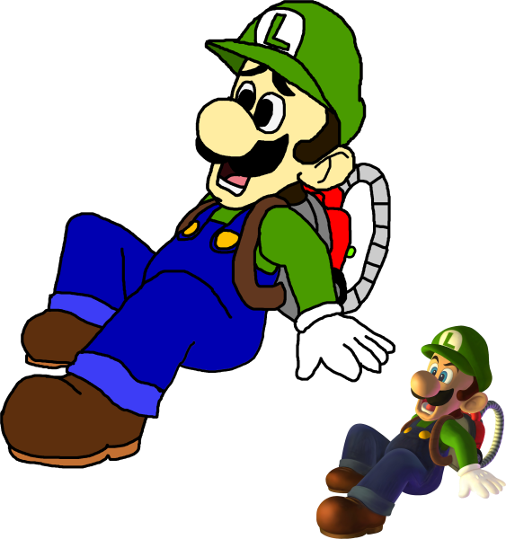 Марио для срисовки