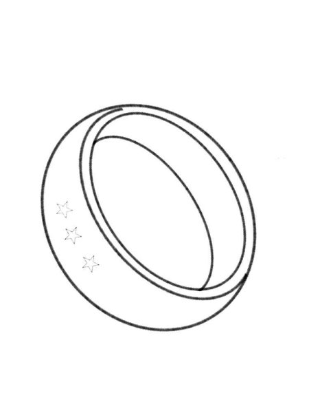 Раскраска кольцо