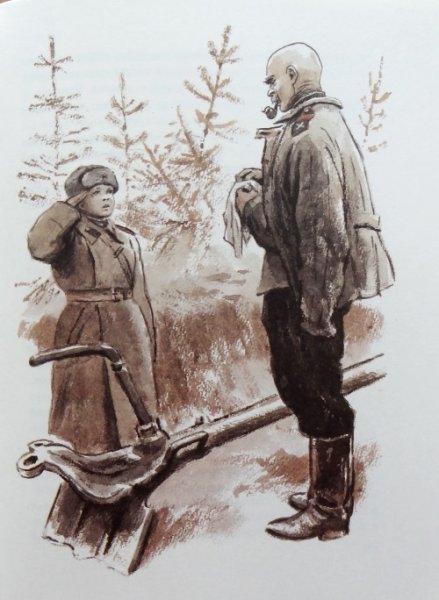 Иллюстрации к рассказу сын полка Катаев
