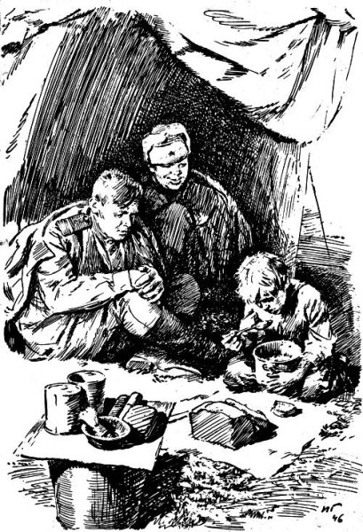 Сын полка рисунок