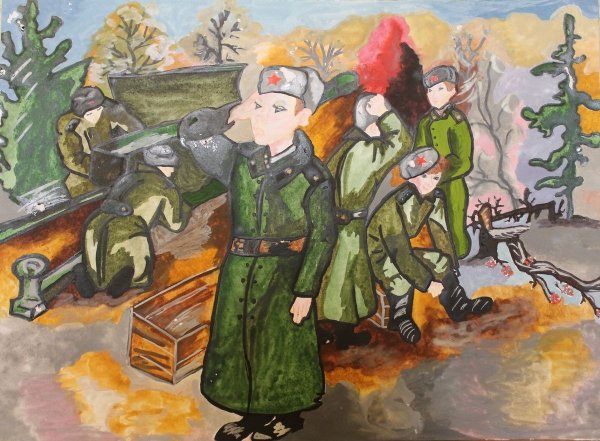 Сын полка рисунок