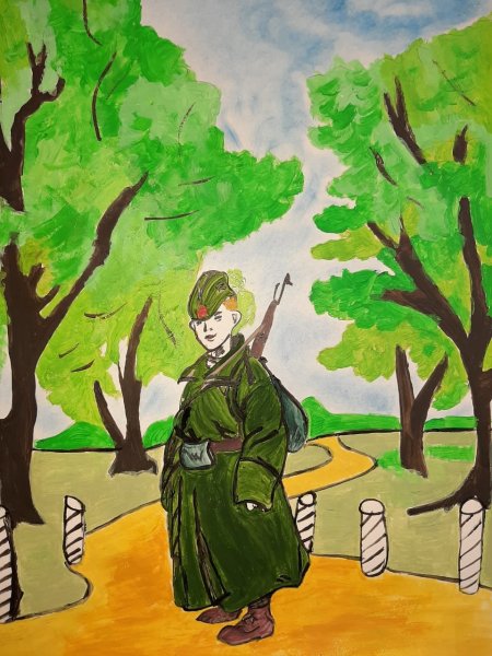 Сын полка рисунки детей