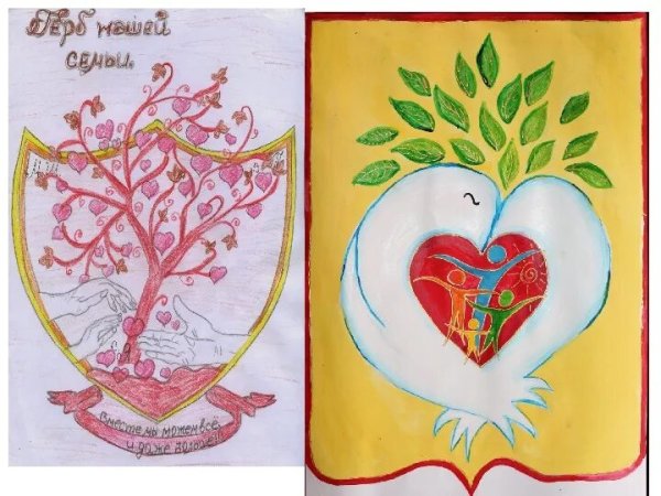 Семейный герб в садик