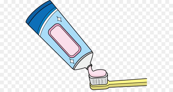 Зубная паста мультяшная