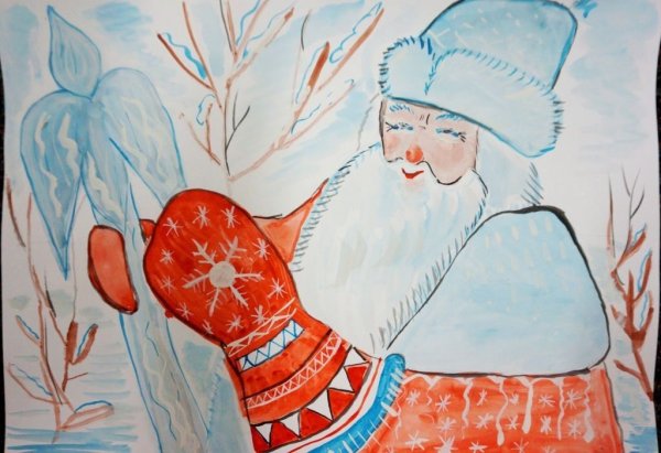 Сказка Морозко нарисова