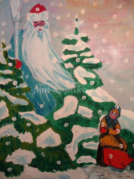 Морозко рисунок