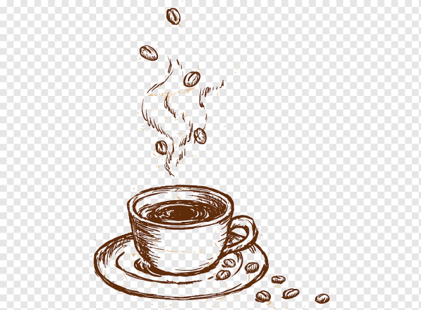 Чашка кофе рисунок