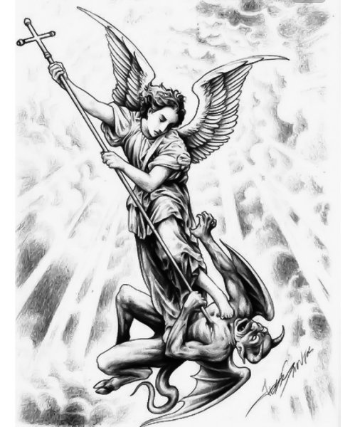 Архангел Гавриил прориси икон