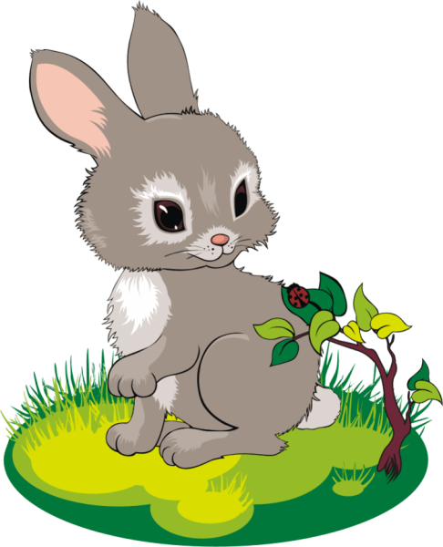 Зайцы мультяшные