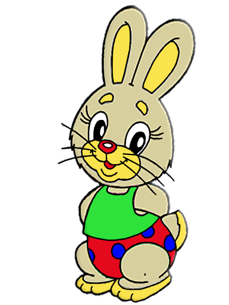 Зайчик рисунок для детей