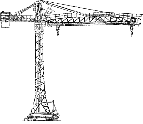Башенный кран БКСМ-5-5а