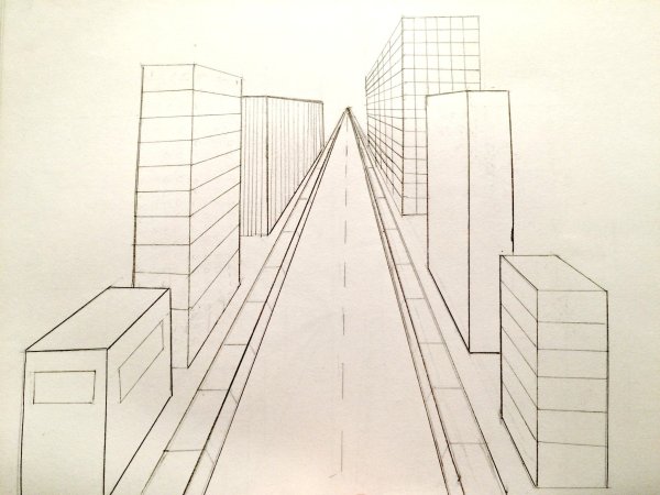 Перспектива в рисунке: линейная перспектива