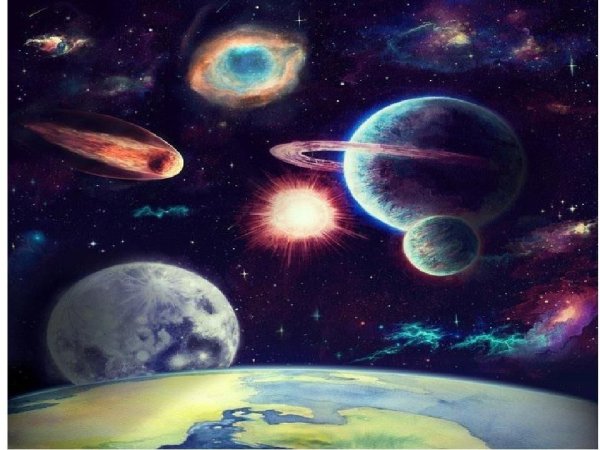 Космос рисунок