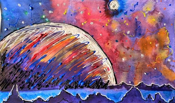 Чарльза Айвза космический пейзаж