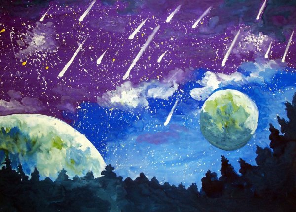 Космос в изобразительном искусстве