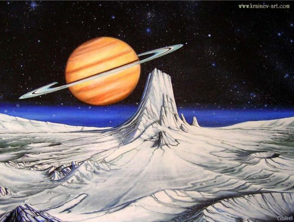 Чарльза Айвза космический пейзаж