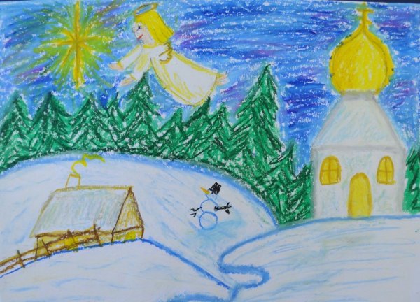 Картины Церковь Вифлеемская звезда