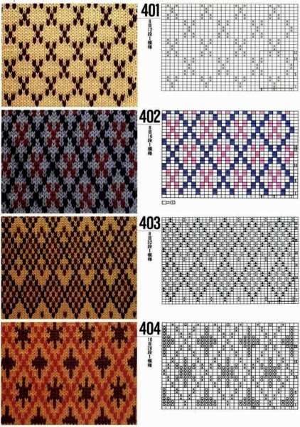 Флорентийский ленивый жаккард