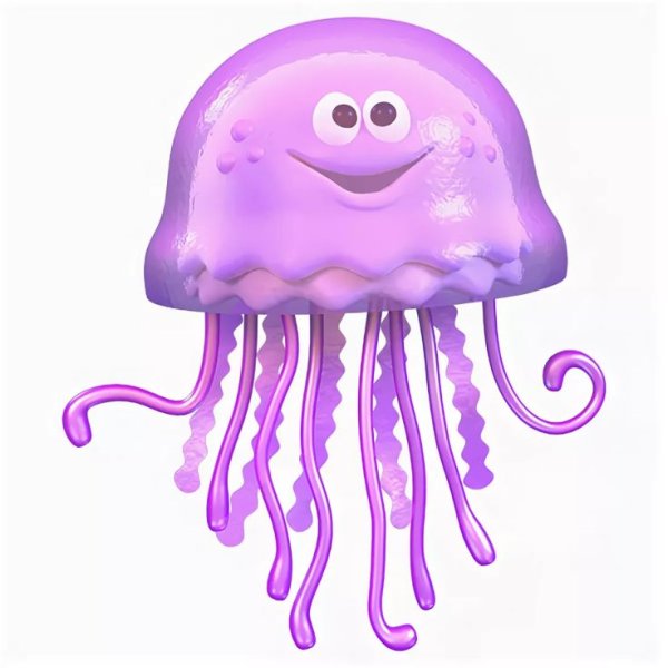 Медузы мультяшные