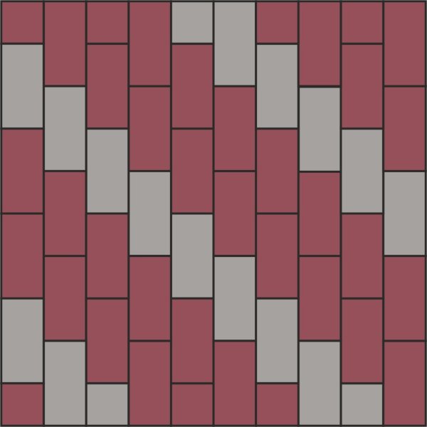 Укладка тротуарной плитки 1 к 3