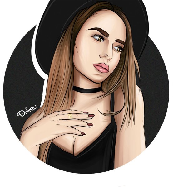 Катя Адушкина портрет