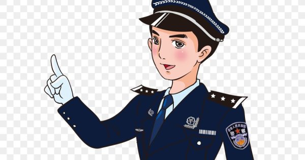 Полицейский рисунок