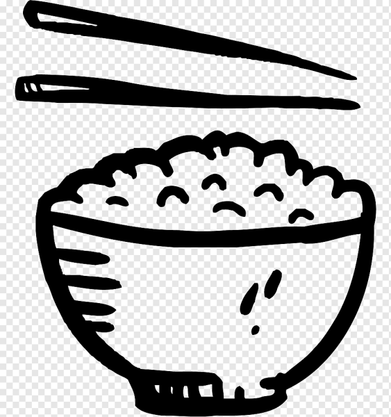 Пиктограмма тарелка с кашей