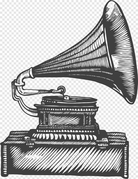 Граммофон вектор