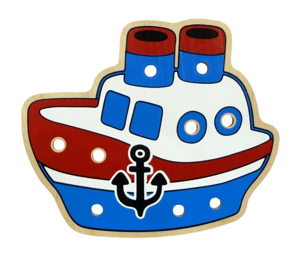 Шнуровка Alatoys кораблик