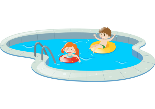 Бассейн иллюстрация