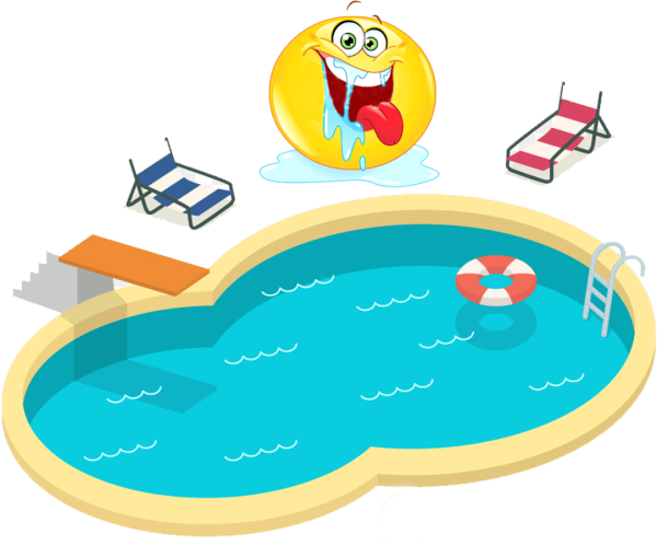 Бассейн рисунок