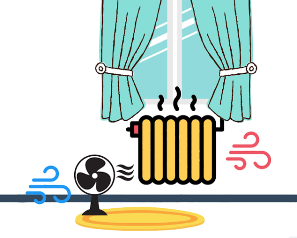 Батарея отопления рисунок