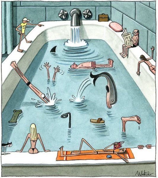 Нарисовать бассейн