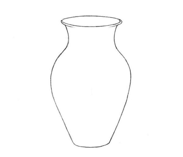 Кувшин трафарет