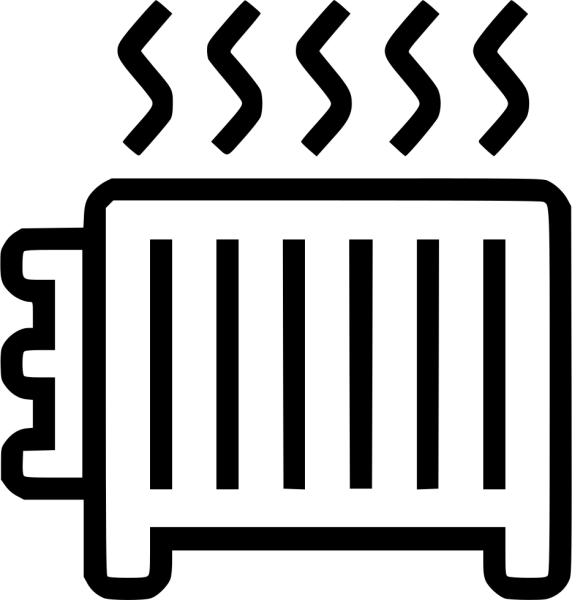 Значок радиатора отопления