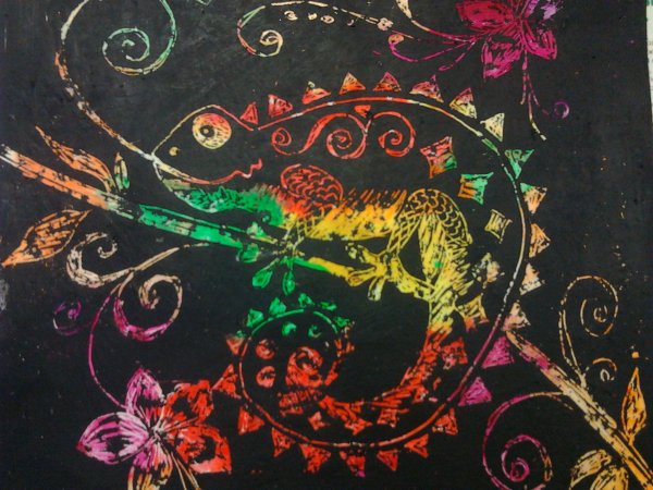 Тарабильдене граттаж