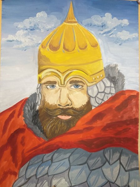 Лёгкий портрет Александра Невского