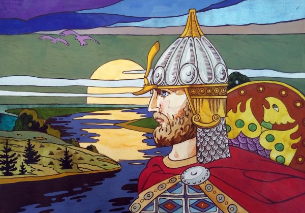 Кантата Александр Невский рисунок