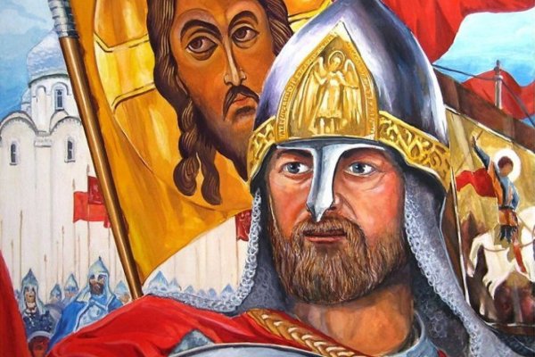 Александр Невский рисунок