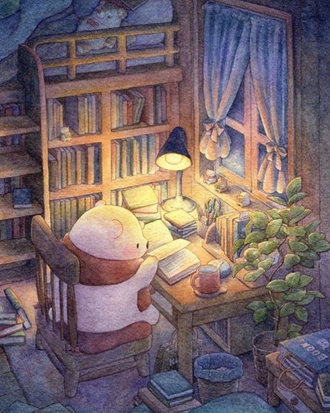 Уютный домик иллюстрация