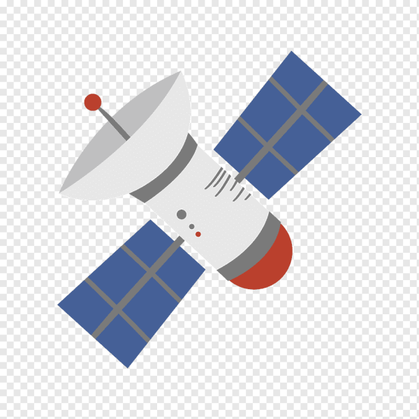 Мультяшное изображение спутника